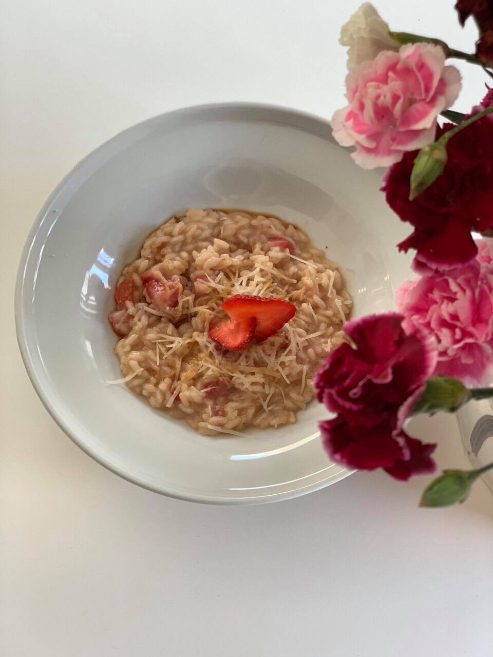 Strawberry Balsamic Risotto, Jamie Oliver Style Wednesday Morning